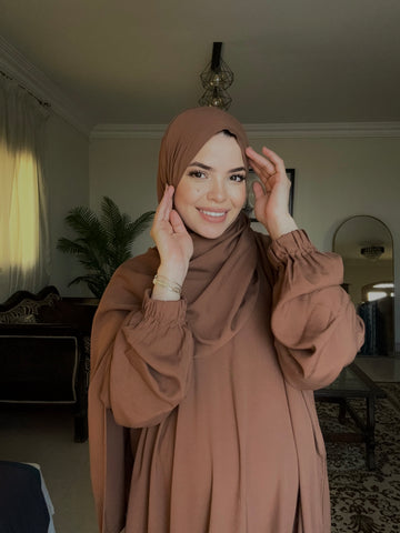 Viscose - Plain - Brown