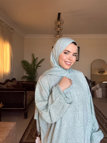 Viscose - Floret - Mint Green