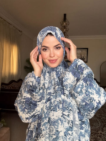 Viscose - Canvas - Blue