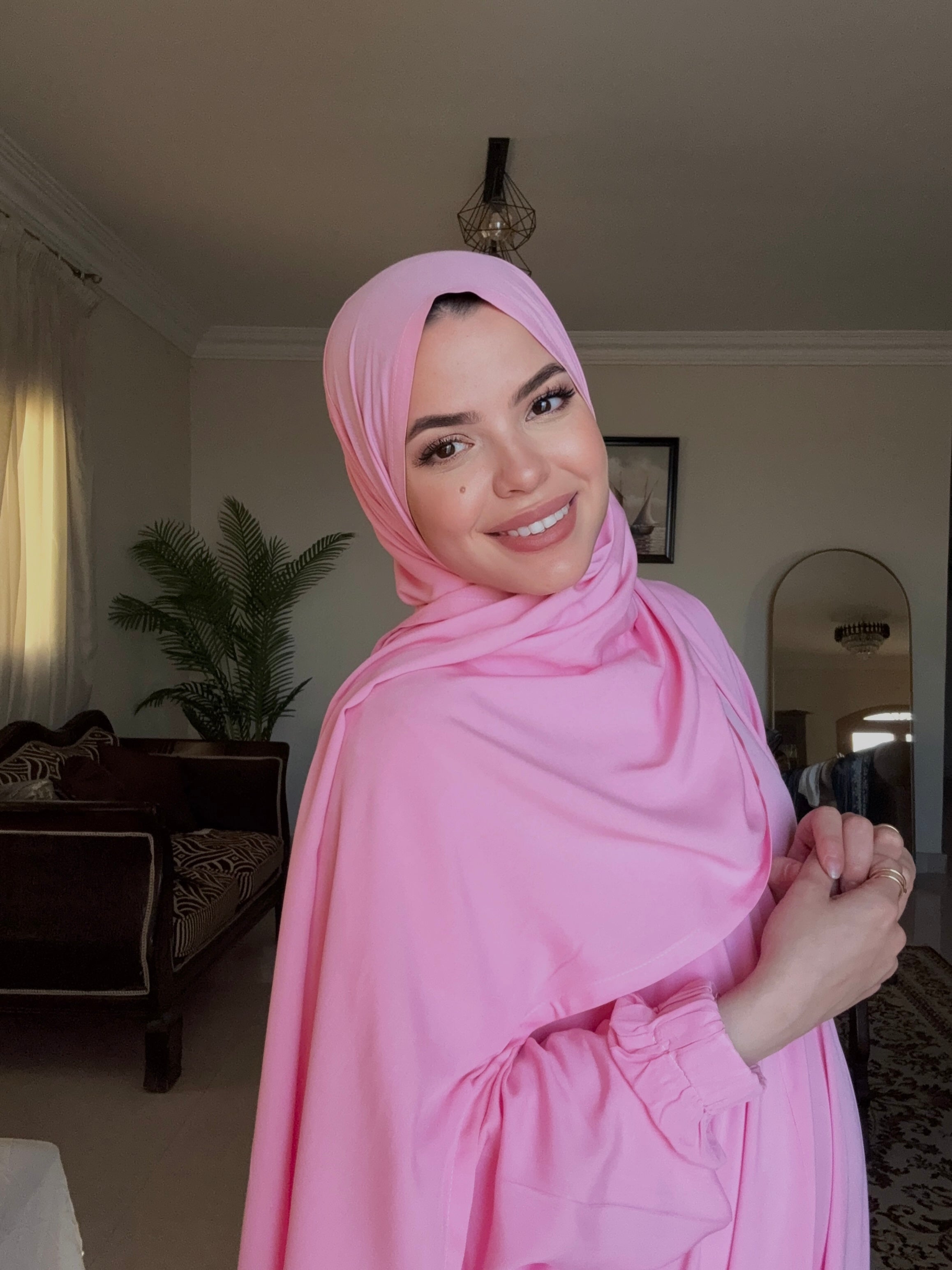 Viscose - Plain - Baby Pink