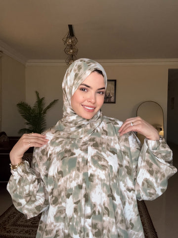 Viscose - Blush - Olive