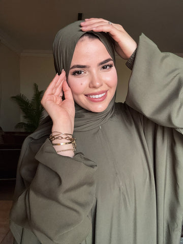 Viscose- plain - Olive
