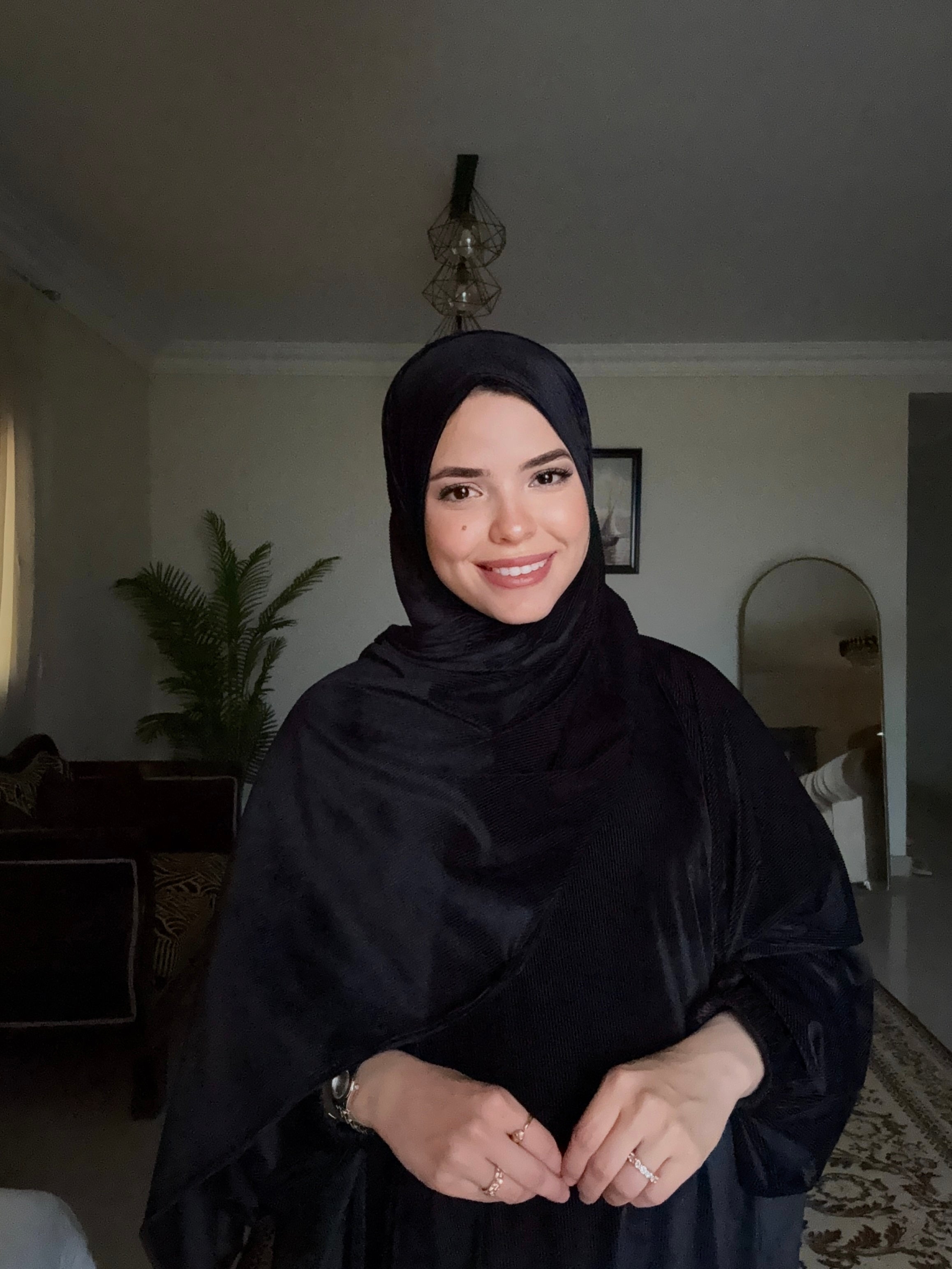 Ribbed Velvet - Black