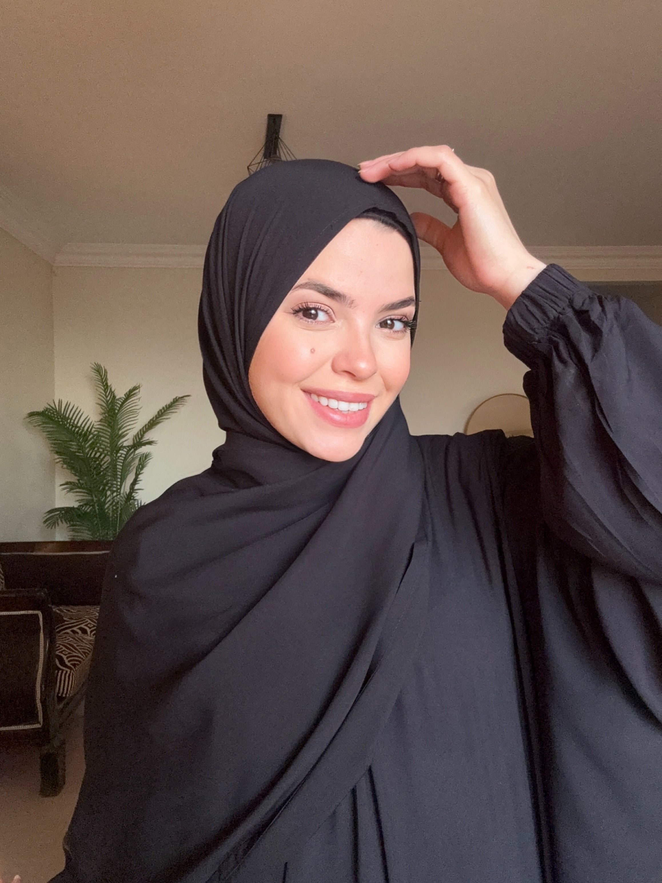 Viscose - Plain - Black