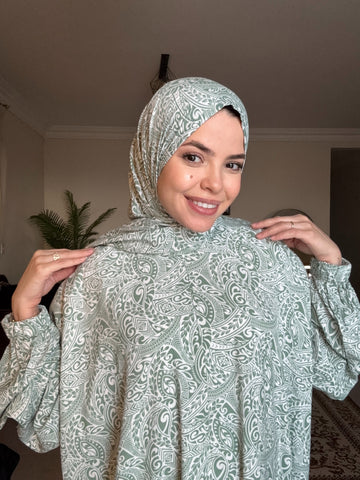 Viscose - Arabesque - Mint Green