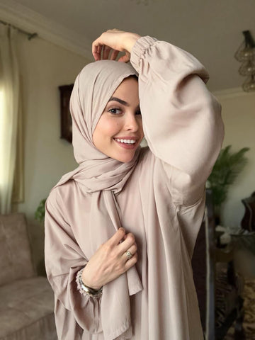 Abaya Isdal - Beige