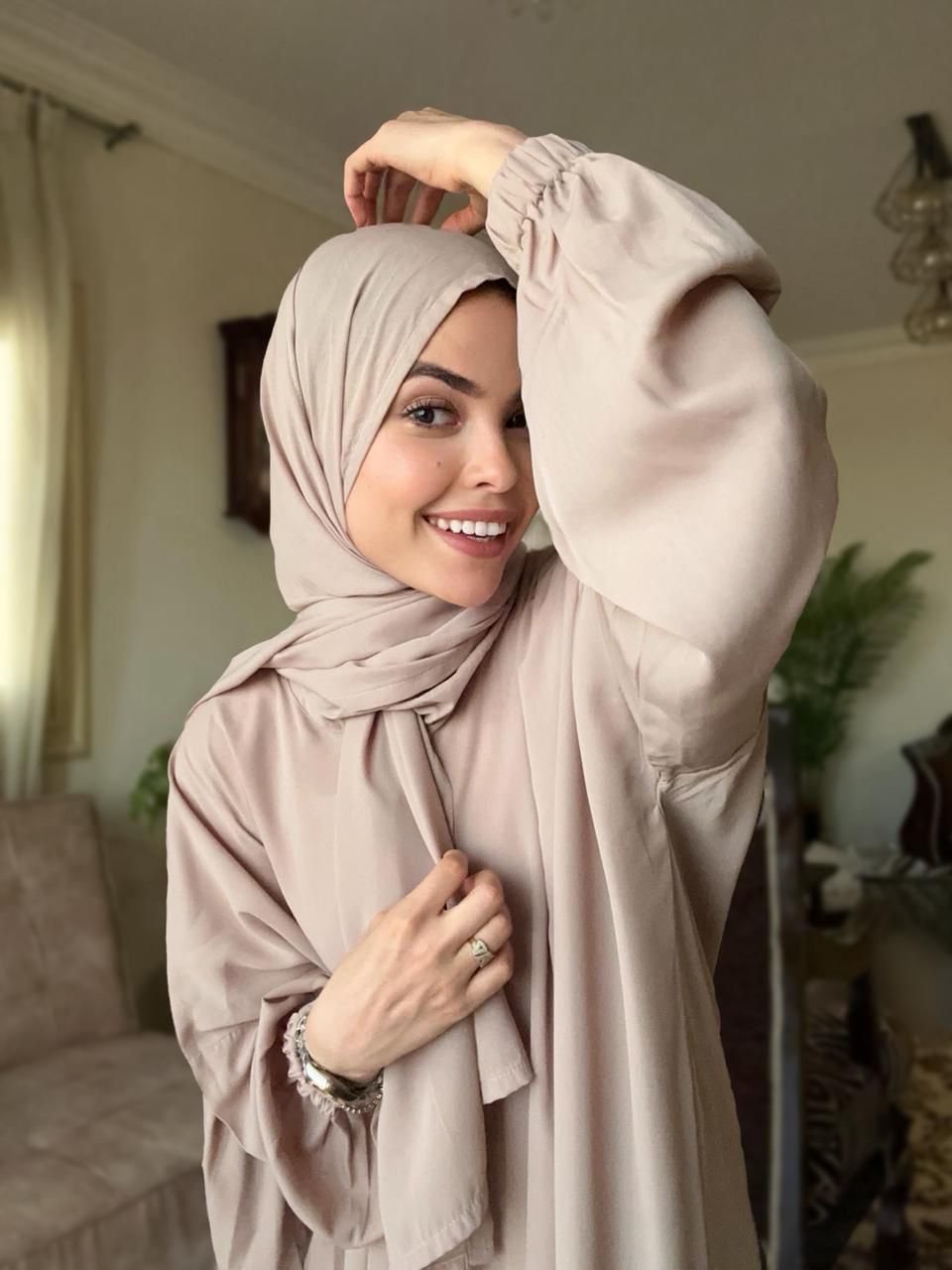Abaya Isdal - Beige