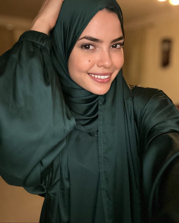 Satin - Plain - Olive