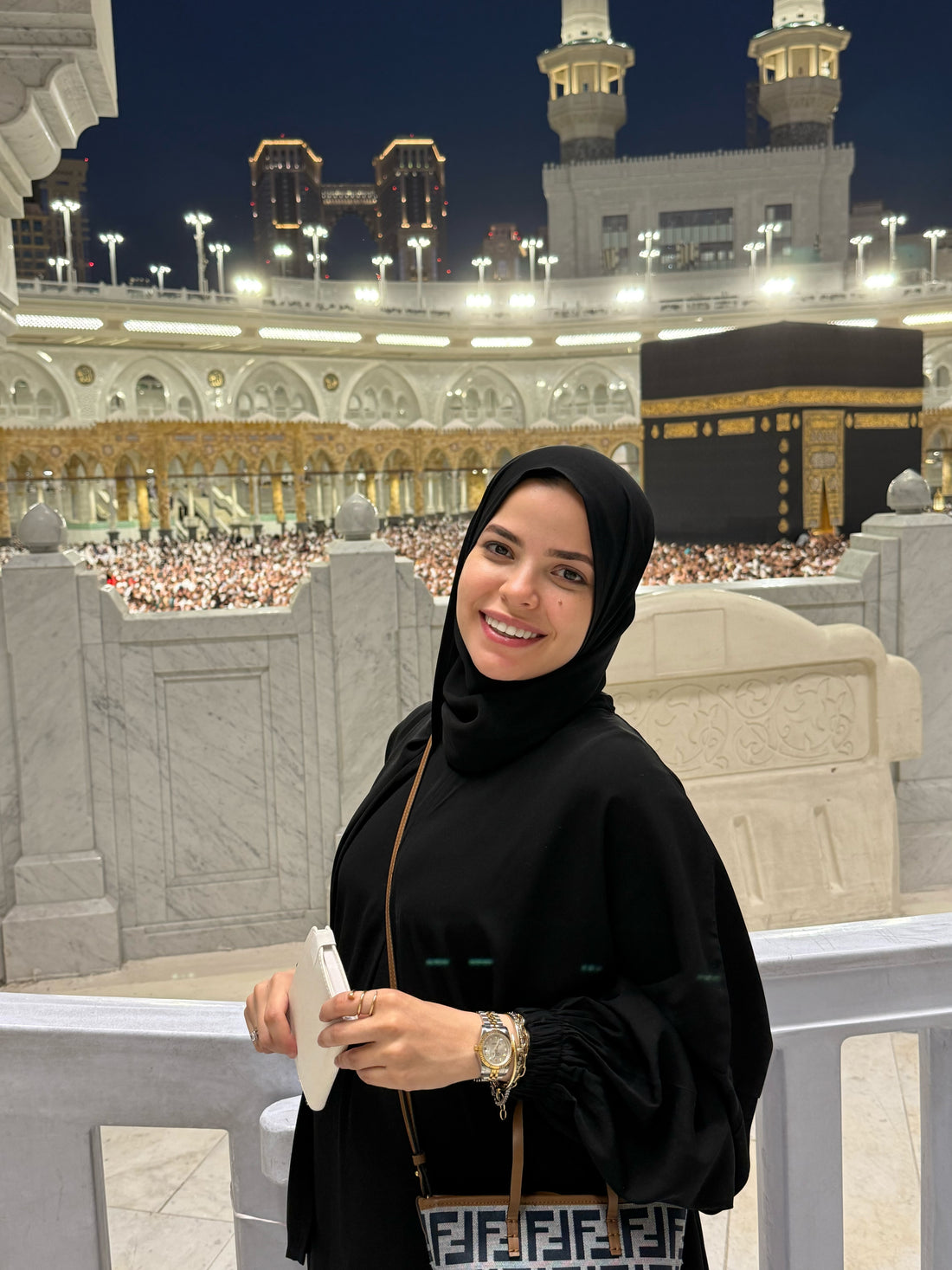 Abaya Isdal - Plain - Black